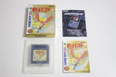 Pokemon Gold Version for GameBoy Color Boxed w/ Manual (Nintendo, 1999) Japanese - Image 1 of 4
