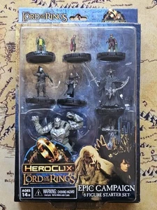 Paquete de inicio de 8 figuras de Heroclix de El Señor de los Anillos *sellado* - Imagen 1 de 4
