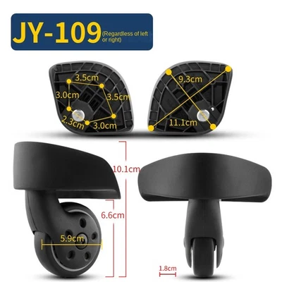 Suitable for Samsonite JY-109 Suitcase Wheel Replacement Trolley Case Wheel - Image 1 of 4