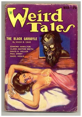 Weird Tales Pulp 1st Series Mar 1934 Vol. 23 #3 VG- 3.5 TRIMMED - Image 1 of 3