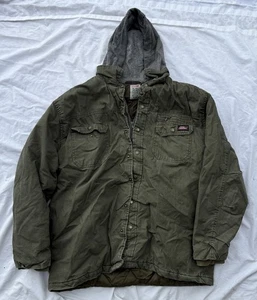 Dickies Kapuzenjacke Canvas Army Green Herren Gr. XL (46-48) gefüttert Arbeitsmantel - Bild 1 von 3