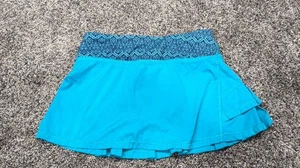 Ivivva By Lululemon Blue Athletic Skirt Size 6 EUC - Picture 1 of 3