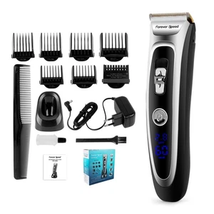 Profi Keramik Haarschneidemaschine Bartschneider Trimmer Rasierer Led Display DE - Bild 1 von 16