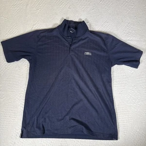 Polo uomo Umbro taglia XL blu navy top con colletto piccolo logo - Foto 1 di 17