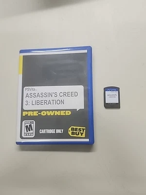 ASSASSINS CREED III: Liberation para PS PlayStation Vita - Solo carrito  Foto 1 de 3