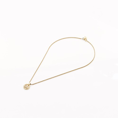 Collana logo Christian Dior oro WS7585