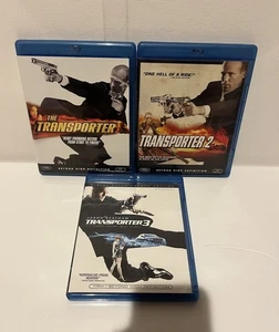 The Transporter 1, 2 and 3 Blu-rays Jason Statham - Picture 1 of 3