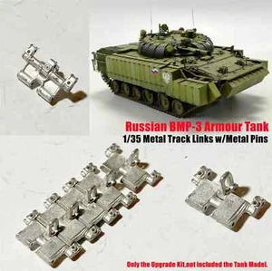 1/35 BMP-3 Armour Tank Lead-tin Alloy Track Links w/Pins for Trumpeter 00365 - Imagen 1 de 4