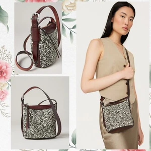 New $350 Rag & Bone Belize Straw Bag In Brown/Natural - Picture 1 of 10