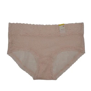 SO Intimates Slipster Slip Donna Taglia Junior Rosa Pizzo Pizzo Intero - Foto 1 di 6
