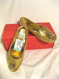 NEW TORY BURCH Lawrence Tassle Driver Moccasin SZ 5.5 $275 - Picture 1 of 8