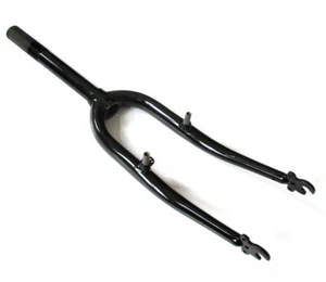 Fahrrad Gabel Starrgabel 20 Zoll Schaft 190 mm 1 Zoll Gewinde 75 Schwarz  (2546) - Bild 1 von 1