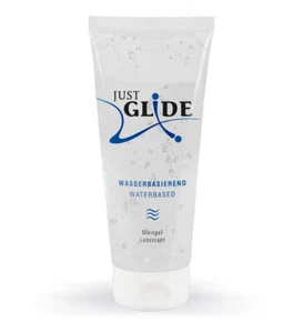 Lubricante a base de agua Just Glide 200 ml lubricante sexo gel lubricante gel íntimo gel - Imagen 1 de 3