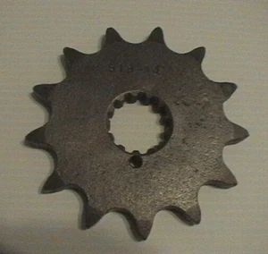 JTF518 13 BA FRONT STEEL SPROCKET KAWASAKI KZ750 Z650 KZ700 GPZ750 KZ750 Z750 - Picture 1 of 2