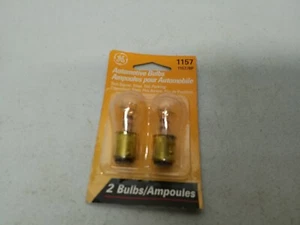 1157 General Electric Automotive Bulbs 12v Quantity Of 2 Clear Bulbs - Picture 1 of 4