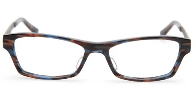 PRODESIGN DENMARK 5628-1 c.9034 SEMI BLUE BROWN EYEGLASSES 54mm (LENS MISSING) - Image 1 of 4