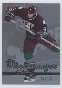 2005-06 Fleer Ultra Ice Medallion /100 Rob Niedermayer #4