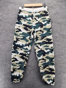 Fashion Nova Sweatpants Boys 14 Green Camouflage - Picture 1 of 8
