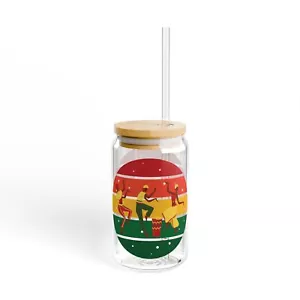 African Dance Sipper Glas, 16oz - Bild 1 von 5