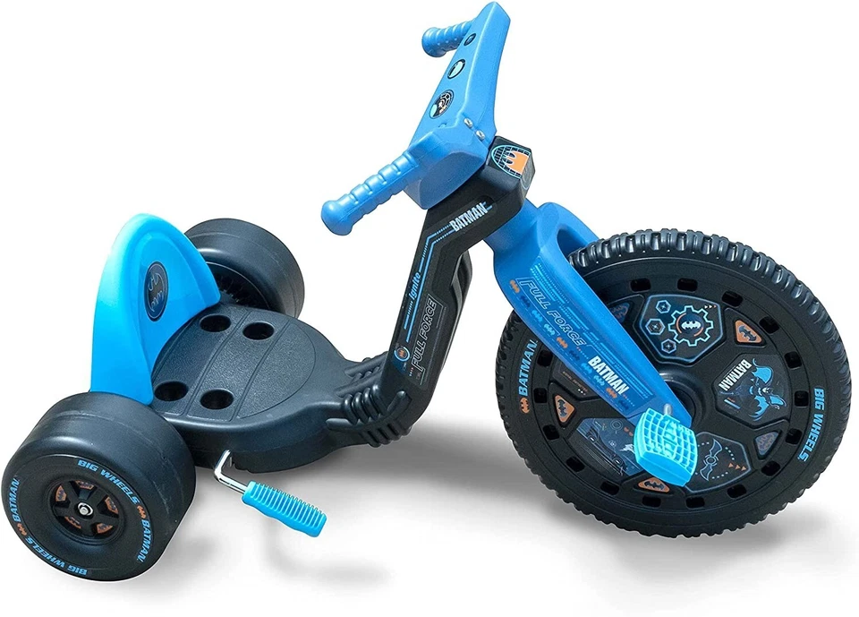 The Original Big Wheel 16" Spin-Out Racer Negro/Azul The Batman Foto 1 de 2