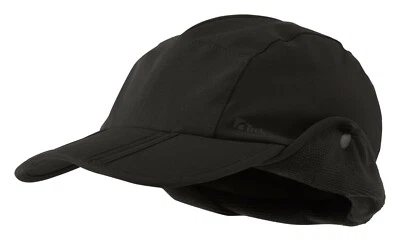 Gorra forrada de caparazón suave Trekmates Higgor Gore-Tex - negra Foto 1 de 2