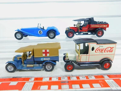 4X Matchbox Modello: Y-3 Riley + Y-13 Crossley + Y 12 Ford, Molto Buono #BY369-1 - Immagine 1 di 4
