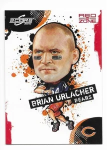 2010 Panini Score NFL Players Red Zone Brian Urlacher Parallel 035/100 #7 - Picture 1 of 2