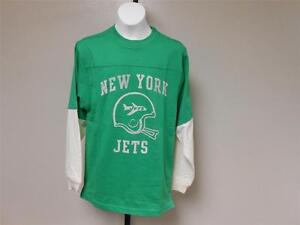 New-Mended- New York Jets Adidas Youth M Medium 10-12 Long Sleeve Shirt