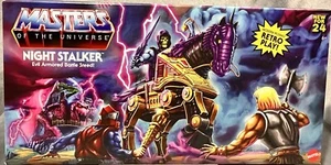 Masters of the Universe Origins Night Stalker Caballo Vehículo de Juguete Juego De Colección - Imagen 1 de 24