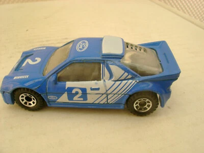 Ford RS 200 1987 Matchbox Superfast MB 34 azul coche de rally nuevo Foto 1 de 4