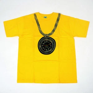 tshirt freshjive gelb watch rap rock hip-hop war usa -- Gr. L - Neu Large - Bild 1 von 2