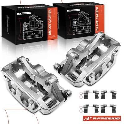 2x Pinzas de freno delanteras con soporte para Ford Explorer Taurus Flex Lincoln MKT MKS Foto 1 de 4