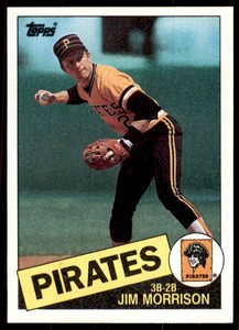 1985 Topps Jim Morrison Baseball Cards #433