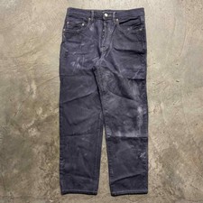 Free People Casual Dark Purple Faded Denim Jeans Men 30x27
