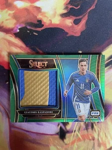 2023-24 Panini Select FIFA Jumbo Swatches Giacomo Raspadori /5 SSP Italy - Picture 1 of 10