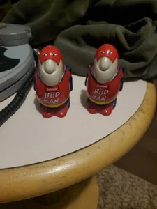 Vintage Bud Man Budweiser Salt & Pepper Shaker Set - Picture 1 of 7