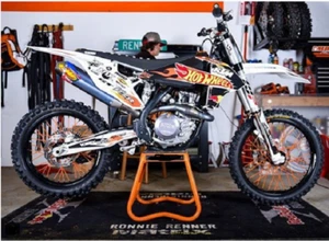 Kit de gráficos Ronnie Renner Hot Wheels KTM SX SXF 2016 - 2018 EXC 2017 - 2019 - Imagen 1 de 2