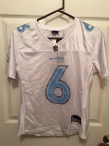 DENVER BRONCOS CUTLER #6 JERSEY - NWT LADIES MEDIUM - Picture 1 of 4