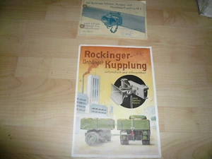 Broszura, hak holowniczy Rockinger, 1949 - Zdjęcie 1 z 2