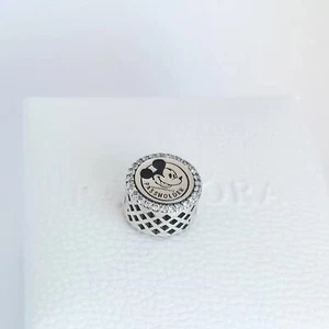 Pandora Disney Mickey and Minnie Passholder Disney Parks Charm With Gift Box - Picture 1 of 5