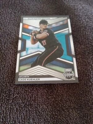 2023 Panini EEE Cade Kuehler Atlanta Braves Baseball Card #39 - Image 1 of 2