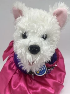 Usado Build A Bear Promise Mascotas Huskey Perro Blanco con Vestido - Imagen 1 de 8