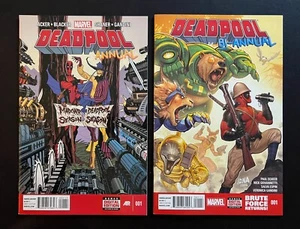 Deadpool Annual #1 + Deadpool Bi-Annual #1 Hi-Grade Brute Force Marvel 2014 - Picture 1 of 2