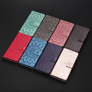 Case for Google Pixel 4XL 5XL Flower Embossing PU Leather Flip Wallet Case Cover - Picture 1 of 20