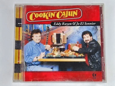 Cookin' Cajun - Eddy Raven & Jo-El Sonnier (1996) CD  - Image 1 of 3