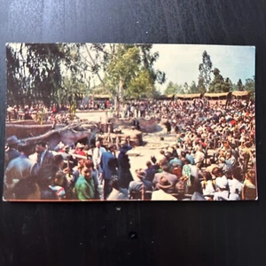 Buena Park California ~ Wagon Camp Ghost Town Knott's Berry Farm ~ cartolina d'epoca - Foto 1 di 7