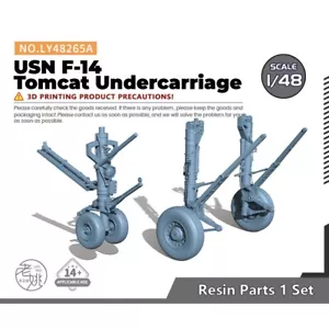 Yao's Studio LY48265A 1/48 Model Upgrade Parts USN F-14 Tomcat Undercarriage - Picture 1 of 2
