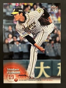 Shintaro Fujinami - 2018 BBM 2nd Version - Base Card - Hanshin/Orioles