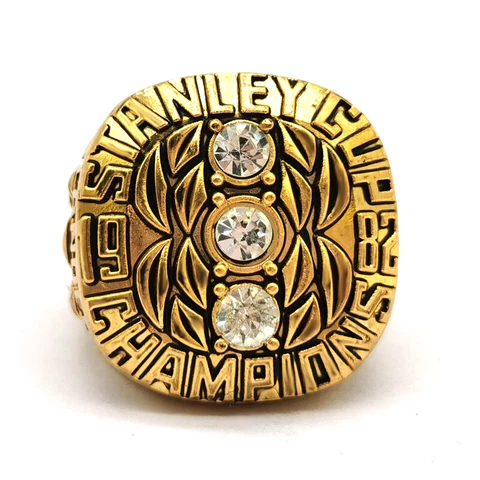 Bryan Trottier "Trots" New York Islanders Stanley Cup Champions 1948 Ring Cover