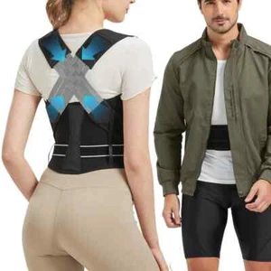 BraceTop Posture Corrector for Men and Women: Back Belt Support & Shoulder Brace - Picture 1 of 5